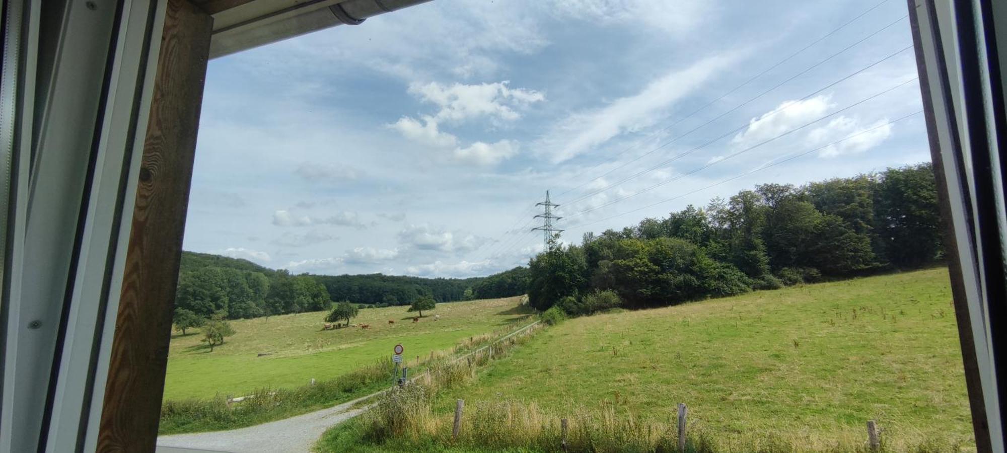 Modernes Rhombushaus Im Naturparadies Sauerland Balve Exterior photo
